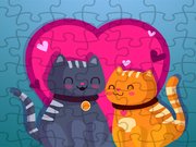 Cats Love Jigsaw Game Online