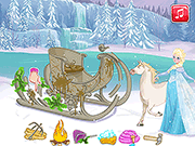 Elsa's Winter Sleigh Game Online