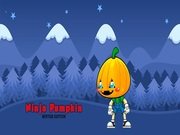 Ninja Pumpkin Winter Edition Game Online