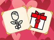 Valentine Present Coloring Game Online
