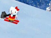 Hello Kitty Skiing Game Online
