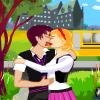 High School Kissing Game Online