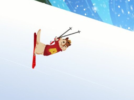 Alvin Downhill Skiing Game