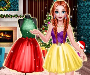 Annie Winter Dress Game Image Annie Winter Dress Game