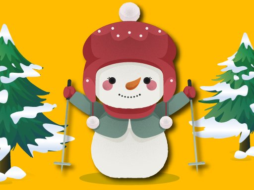 Break the Snowman Xmas Game Image Break the Snowman Xmas Game