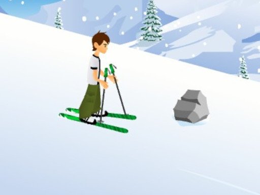 Downhill Skiing Game Image Downhill Skiing Game