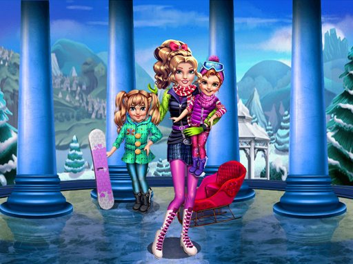 Girls Winter Fun Game Image Girls Winter Fun Game