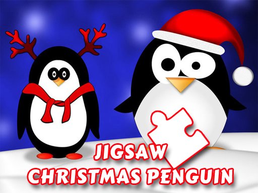 Jigsaw Christmas Penguin Game Image Jigsaw Christmas Penguin Game
