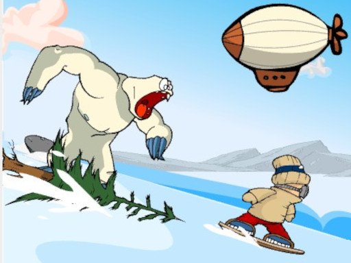 Monster Snowboard Game Image Monster Snowboard Game