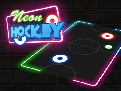Neon Hockey Game Image Neon Hockey Game