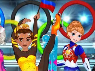 Princess Winter Olympics Game Image Princess Winter Olympics Game