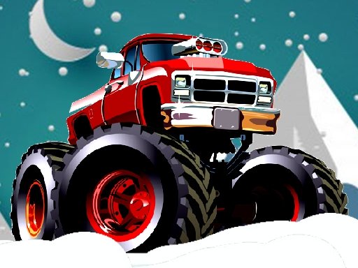 Winter Monster Trucks Race Game Image Winter Monster Trucks Race Game