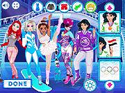 Princess Winter Olympics Game Online