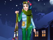 Princess Winter Skiing Game Online